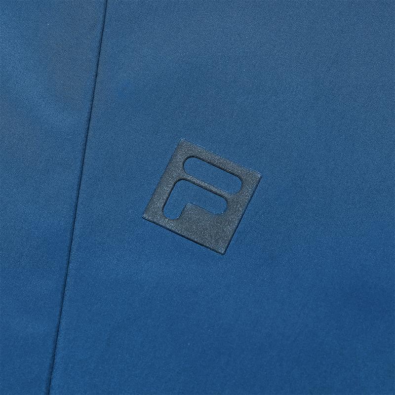 FILA Fashionable Versatile Casual Hooded Woven Jacket Men Jackets Ice-Mist-Blue A11M511719FBU