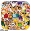 50 Sheets Fine Cartoon Stickers for Phone Cases, Water Cups, and Notebooks