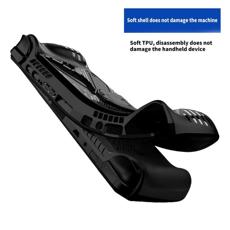 Game Console Cover Shell Case with Stand Protective Case for ROG Shockproof Shell Flexible Housing Skin Shell