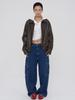 Deoenel Side Zip Cut Denim