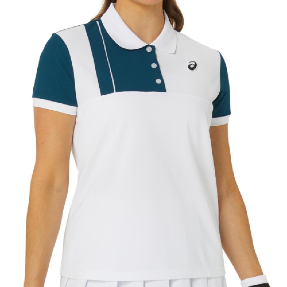 

ASicS Women S claSSic SS Polo ShirT 2042a295100 ShorT Sleeve T ShirT 090/2042A295100