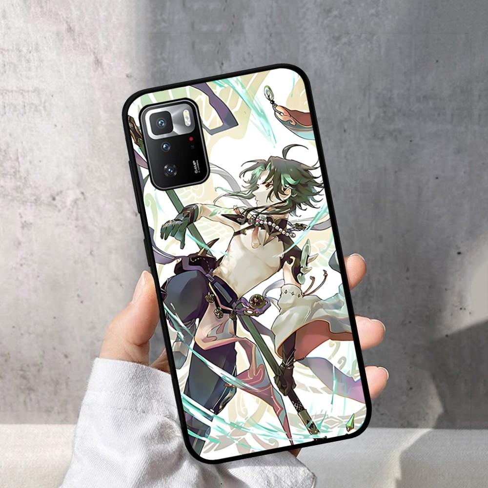 Genshin Impact XIAO Phone Case For Redmi Note 4 X 5 A 6 7 8 T 9 9S 10 11 11S 11Epro Poco M3 Pro