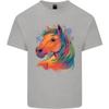 Horse Head Equestrian Unisexs Light Cotton TShirt