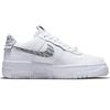 Nike Air Force 1 Pixel SE Zebra Damen Sneakers Weiß Partikel-Grau Gipfel-Weiß DH9632-100