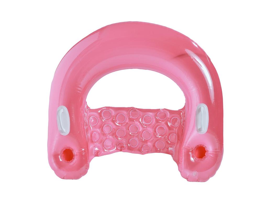 Inflatable Water Lounge Chair with Detachable Sunshade - U-shaped Raft for Adults, Thickened for Summer Floating Fun