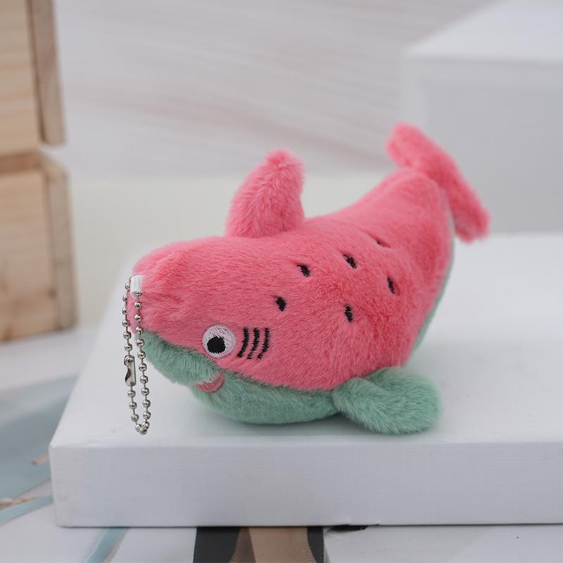 Entzückende 13cm Plüsch-Hai-Puppe Niedliches Cartoon-Design Weiche PP-Baumwollfüllung Perfekt für Paargeschenke