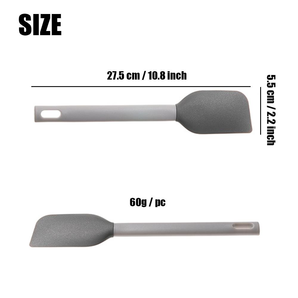 Spatola in Silicone Colorata, Spatola in Gomma da 10,8 pollici Resistente al Calore Antiaderente Flessibile Raschietti Strumento per Cottura e Mescolamento, 1 Pezzo