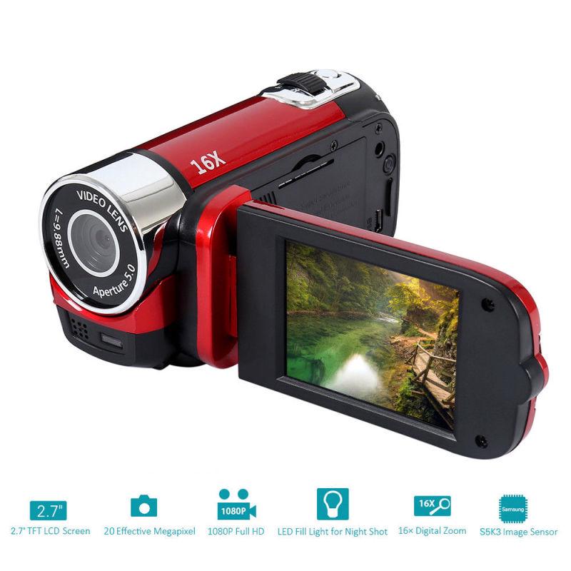 2.7 Inch LCD Screen 16X Digital Zoom Video Camcorder HD Handheld Digital Camera