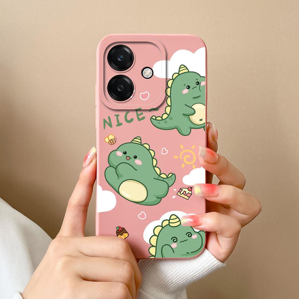 Cute Cases For Oppo A40 A40m A60 Back Cover High Quality Liquid Silicone Full Protection Soft Funda For OppoA40 OppoA60 Housing