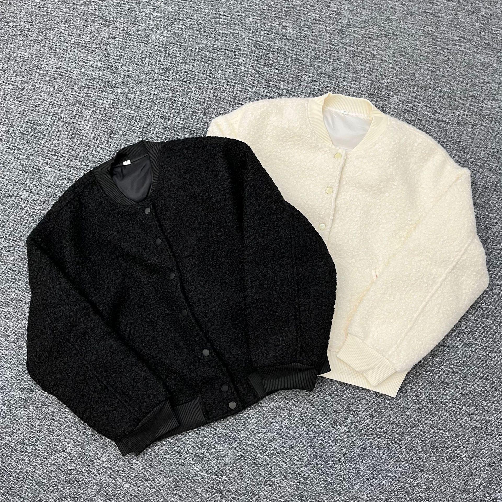 

PB&ZA Women s Short Fur Patchwork Jacket - 2024 Autumn/Winter Casual Loose Round Neck Style. Large слоновая кость/белый