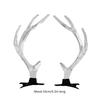 Y2k 90s Aesthetic Christmas Antler Hairpin for Woman Cute Ponytail Hair Clip