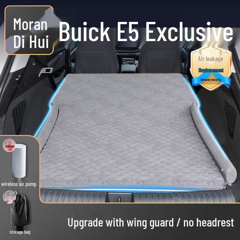 Buick E5 Inflatable Car Mattress - Trunk & Rear Seat Sleeping Essential
