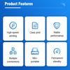5811DD 58mm Bluetooth 4.0 Portable Thermal Bluetooth Receipt Printer, UK Plug
