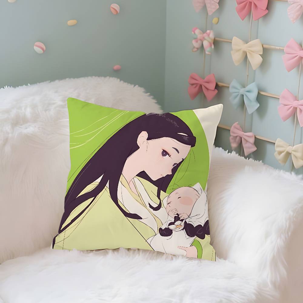 The Heike Story Anime Pillow Case Throw Pillow Cover Nordic Vintage Style Cushion Covers Home Living Room Sofa Couch Seat