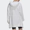 adidas Originals Women's Oversized Longline Hoodie White Female GN3099