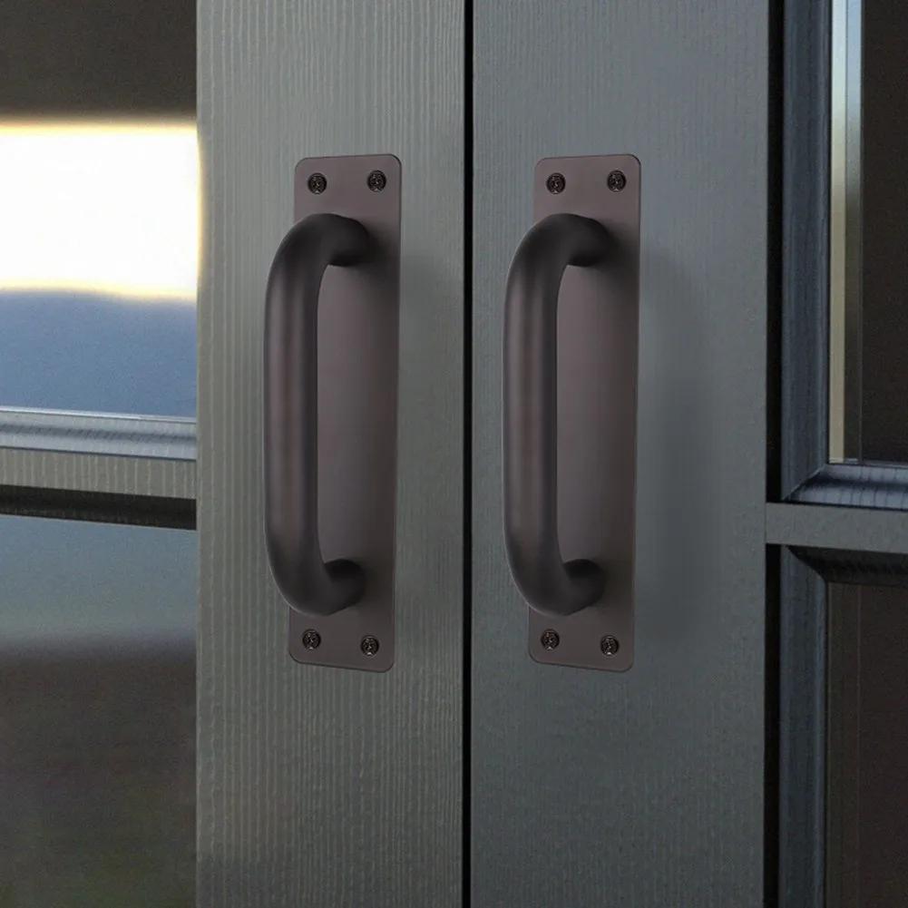 Poignées de porte coulissante de grange Acier inoxydable Poignée de porte intérieure Poignées de meuble de placard Poignée de meuble de garde-robe Quincaillerie de tiroir de cuisine