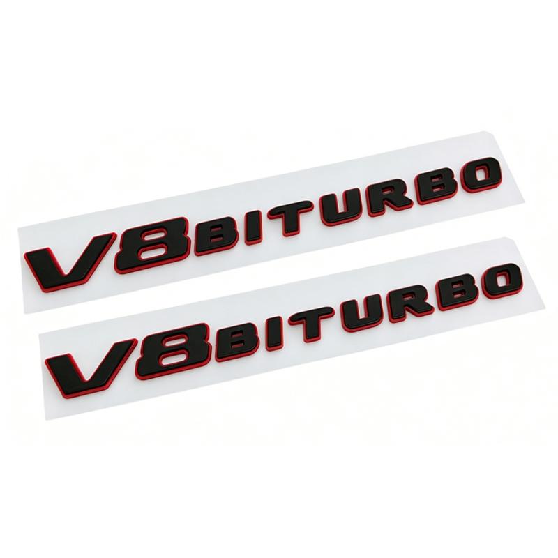 1Pc 3D Letters Logo Car Fender Side Trim Badge Sticker Car Emblem Decal Decorative Accessories