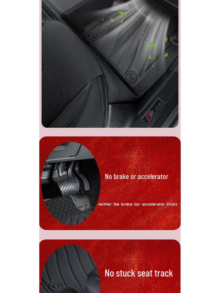 AITO M9 TPE Floor Mats for New Six-Seater Model