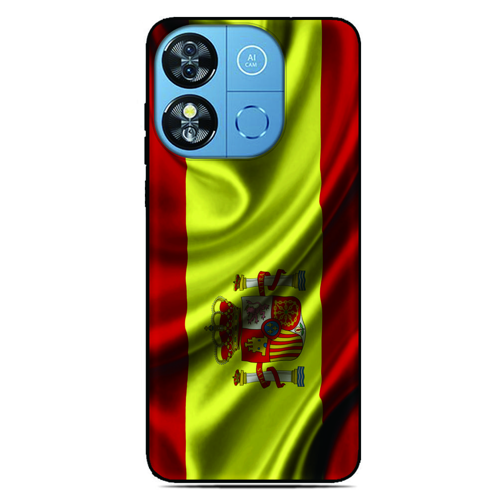 Spain Flag Phone Case For Ulefone Note 20 19 18 Ultra 10 12 13 14 15 16 17 Pro 13P 12P 11P 10P Silicone Soft Back Cover