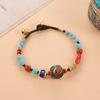 Colorful Tibetan-style Bracelet Retro Vintage Beaded Bracelet Fashion Bohemian Bracelet  Jewelry