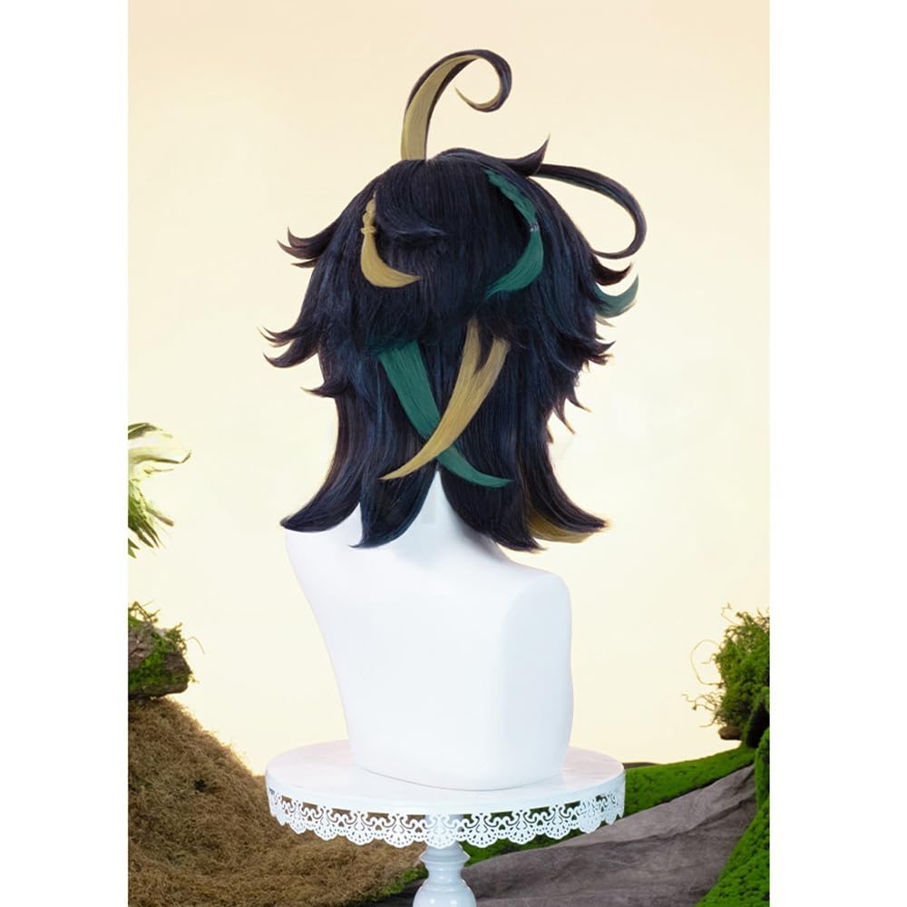 Kiinichi Full Wig, Heat-Resistant, Costume, Cosplay Prop, Disguise, Event, Christmas, Halloween, School Festival, Gift, Festival, Unisex