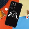 Fortune Telling Moon Stars Hands Art Case For Samsung Galaxy A56 A36 A16 A06 A13 A33 A53 A52 A32 A12 A54 A34 A14 A15 A35 A55 A17