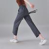Elastic and comfortable sports casual pants for women in summer 2025, thin, fashionable, loose, versatile, slimming straight leg pants