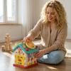 Puzzle Multi Functional Busy Board Six Sided House Baby Toy 6-12 Months Unlocking Early Education Children's Toy