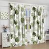 Sage Green Modern Curta,Abstract Geometric Art Pattern Drapes Window 2 Panel Rod Pocket Curtain For Bedroom Living Room Decor