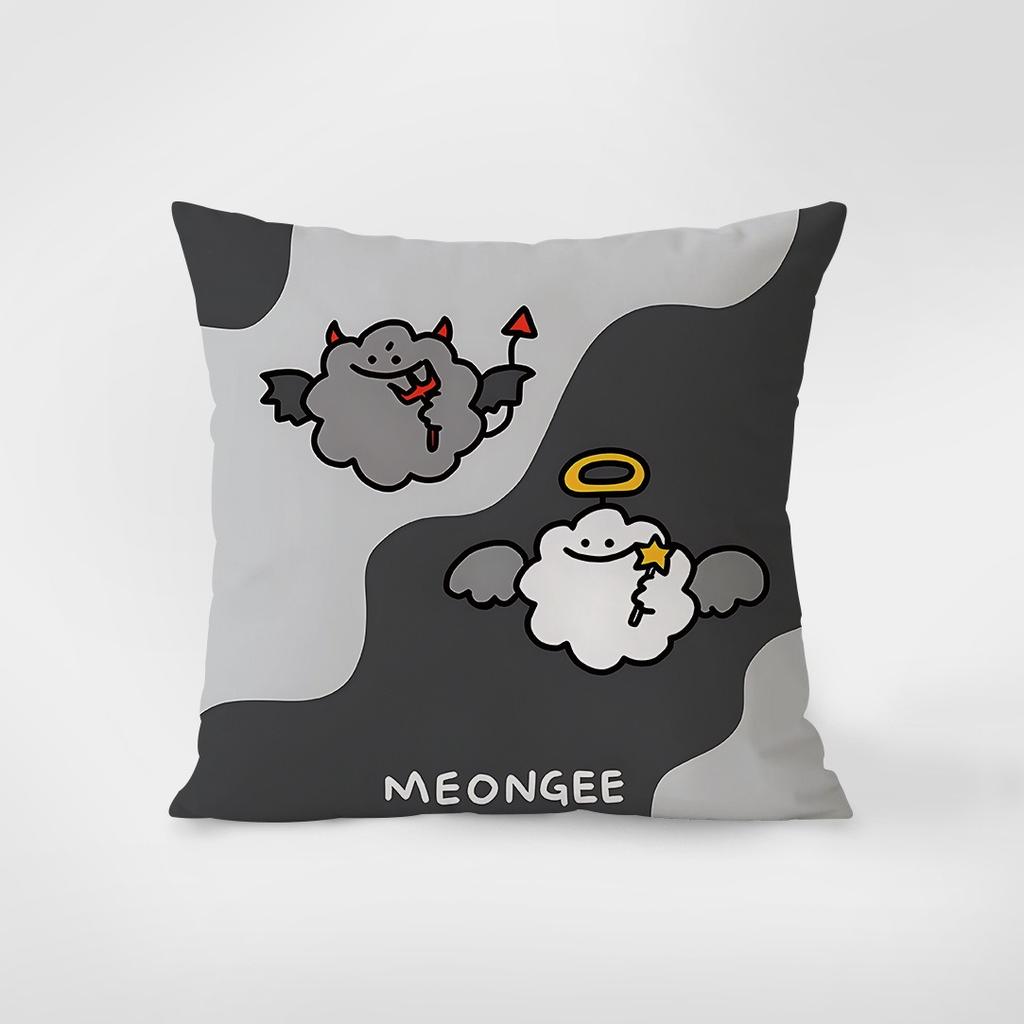 Cartoon Modern Simple Pillowcase Dormitory Decoration Office Living Room Home Pillowcase