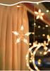 LED Star String Lights: Colorful Flashing Decorations for Bedroom, Party, and Atmosphere Enhancement.