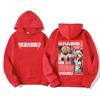 Khabib Nurmagomedov Fighting Graphic Hoodies Men's Clothing Harajuku Retro Long Sleeve Oversized Sweatshirt