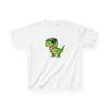 Cool Sunglasses T-Rex Kids T-Shirt | Cute Dino Graphic Tee