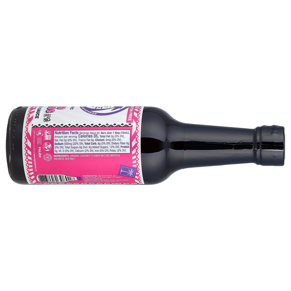 Big Tree Farms Coco Aminos Seasoning Sauce & Marinade Original 296ml (10 fl oz)