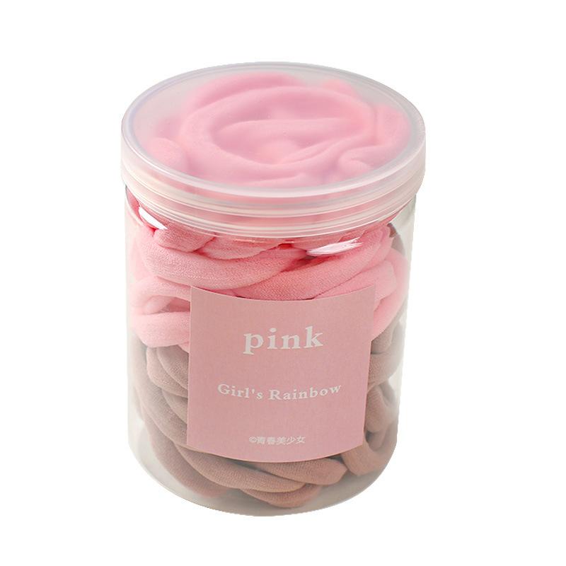Color Disposable Rubber Band Children Do Not Hurt Hair Headband Girls Baby Tie Small Tweet Rubber Band High Elastic Hair Accessories
