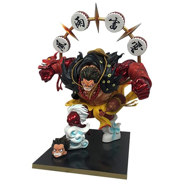 One Piece Gk Monkey D Luffy Anime Action Figure Model 35cm Pvc Gear Fourth Kabuki Ver .Statue Collection Toy Desktop Decoration