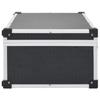 CD Case - VIDAXL - Aluminum ABS Black - Contemporary - Design - Wood Look