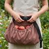 Picking Storage Bag with Adjustable Straps Orchard Picking Bag Tear-Resistant Outdoor Foraging Bag for Fruits Vegetables