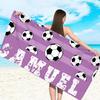 Custom Name Beach Towel Personalized Self‑Defined Name Microfiber Quick Dry Soft Absorbent Large Beach Towel for Summer Vacation