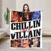 Villains Bad Witches Club Coperta Copriletto Pile Corallo Regina Cattiva Ursula Malefica Coperte Morbide Ultra Morbide Tappeto per Divano Pezzo