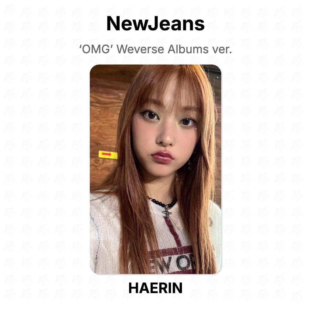 NewJeans ‘OMG’ Weverse Albums ver. Fototessera ufficiale