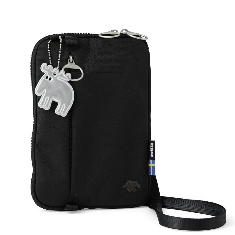 Sacoche Pochette Mini Shoulder Black [Mozu] Zzrk-03
