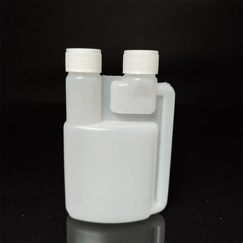 

8pcs HDPE Graduated Storage Bottles with Leak-Proof Lids Clear Markings for Shampoo Soap Cleaner Refill Household Liquids