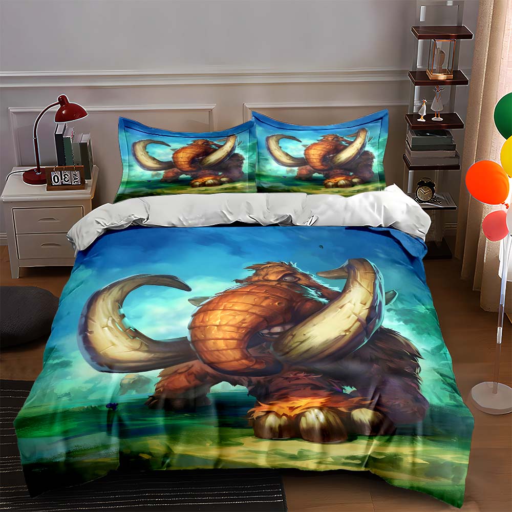 

Majestic woolly mammoth. Bedding Duvet cover sets Duvet covers Pillowcases gifts (1 * Duvet Cover 2 * Pillowcases, without duvet insert) 135x200cm