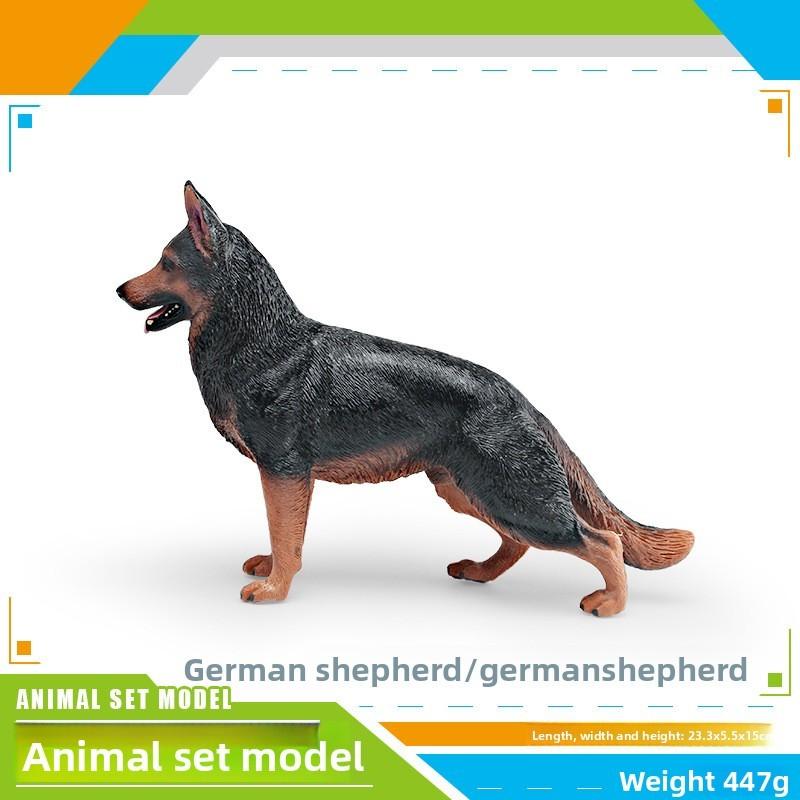 Shepherd German Dog Replication Pvc Model For Children Gift And Home Decor