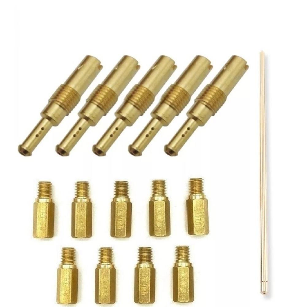 1x Carburetor Needle Jet YZ400F YZ426F YZ450F Carburetor Kit With Main Jets Pilot Jets Needle Jet Garden Tool Accessories