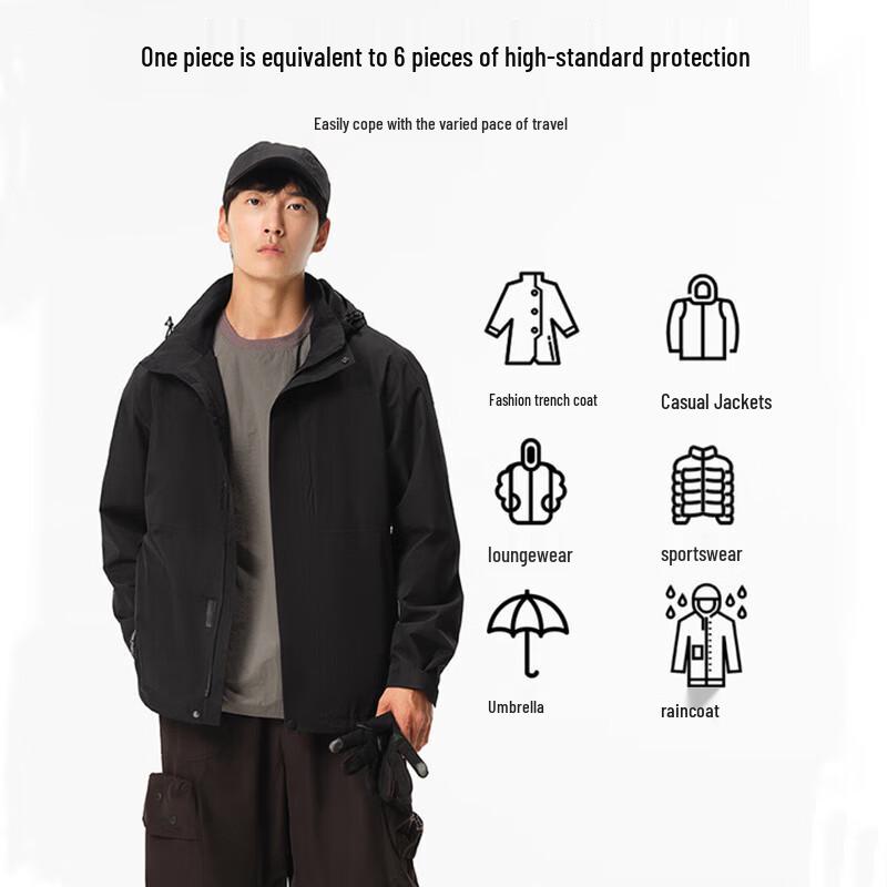 Pelliot Men's Hardshell Outdoor Jacket