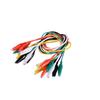 10pcs Professional Colorful Alligator Clip Test Power Cable Strong Elasticity Strong Electrical Conductivity Jumper Wire Test Leads