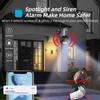 ICSEE Dual-Lens Wireless 360° HD Night Vision PTZ Outdoor Camera
