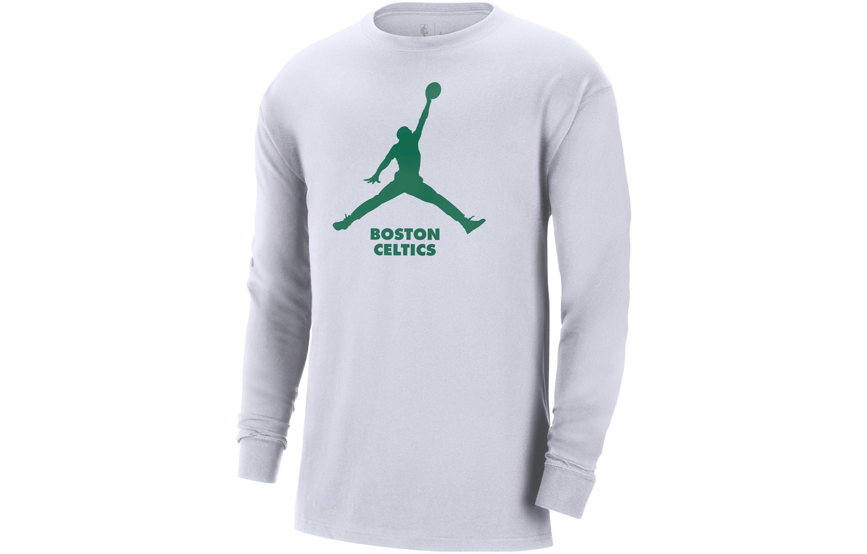 Jordan T-Shirts Herren Weiß Rundhals Mäßig Gerader Schnitt 3XL gray